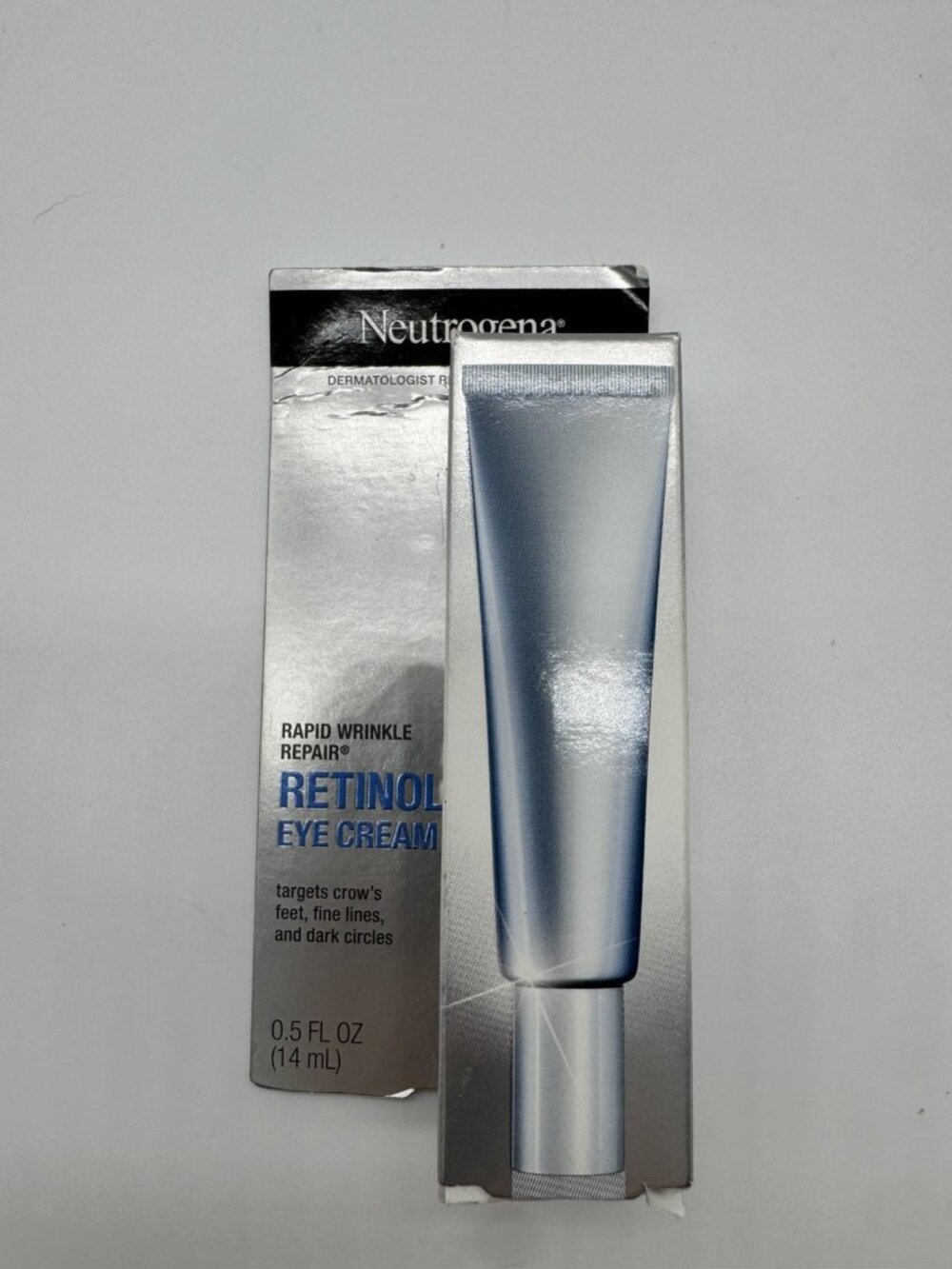 Neutrogena Rapid Wrinkle Repair Retinol Eye Cream - .5 oz New